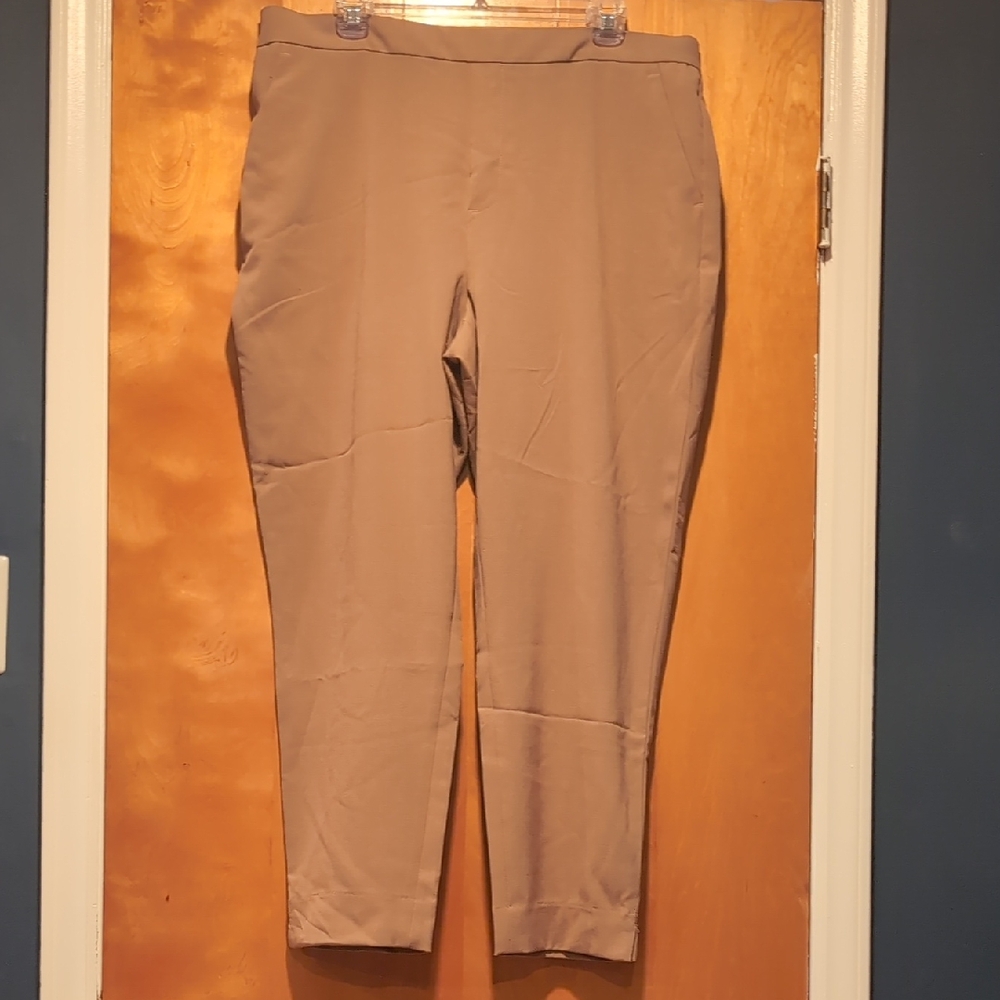 Banana Republic Women's Tan Cropped Pants